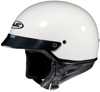 CS-2N Solid White Half Helmet X-Small