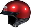 CS-2N Wine Red Half Helmet X-Small