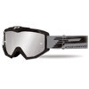 3201 Atzaki MX Goggles - Black Frame w/ Multilayer Silver Iridium Lens