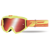 3201 Atzaki MX Goggles - Yellow Frame w/ Multilayer Orange Iridium Lens