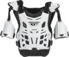 Fly Racing CE Revel XL Roost Guard Offroad White Adult - XL offroad roost guard, white, adult size