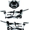 RZR Complete Graphic Kit Silver/Black - For 14-17 Polaris RZR XP