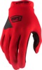 100 Percent Ridecamp Gloves Red Large - Durable offroad gloves in Red, Size Large