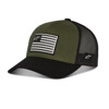 Alpinestars Flag Snapback Hat Military/Black One Size - Military/Black snapback hat, one size fits most