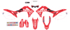 2019 Geico Honda Complete Graphics Kit White - For 13-16 CRF450R 2019 Geico Honda Complete Graphics Kit White - For 13-16 CRF450R