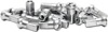 Dubya Silver Spoke Nipples For Select Offroad Motorcycles - Silver spoke nipples For select offroad models