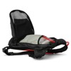 USWE Outlander 9L Hydration Pack Black/Red - 9L hydration backpack with 3L bladder, Black/Red