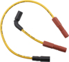 Spark Plug Wire Set 8mm Yellow - For 07-18 Harley XL Sportster