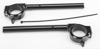 TracStar Clip-On Handlebars - Black - For 11-14 Suzuki GSXR600 GSXR750
