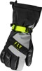 Fly Racing Highland Gloves Black/Grey/Hi-Vis 2X-Large - Cold weather glove, 2X-Large, Black/Grey/Hi-Vis