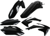 Black Plastic Kit - For 09-12 Honda CRF450R 10-13 CRF250R