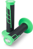 Clamp On 1/2 Waffle Grip System - Neon Green & Black