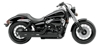 Black Streetrod Slashdown Full Exhaust - For Honda VT750 Shadow