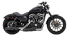 3" RPT Black Slip On Dual Exhaust - 08-16 Harley Dyna