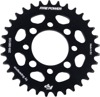 Fire Power Rear Aluminum Sprocket 33T Black For Kawasaki KLX110/L - 33 tooth rear aluminum sprocket For Kawasaki KLX110/L