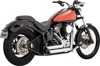 Vance and Hines Shortshots Staggered PCX Exhaust Fits 12-17 Harley Softail