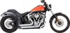 Vance and Hines Shortshots Staggered PCX Exhaust Fits 12-17 Harley Softail