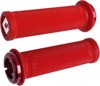 ODI Ruffian Mini V2.1 BMX Grip Dark Red/Red - Mini BMX Lock-On Grips in Dark Red/Red
