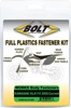 Full Plastic Fastener Kit w/ Works Washers - For 02-23 Kawasaki KLX110 & KLX110L