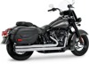 Chrome Independence Full Exhaust System - For 86-17 Harley-Davidson FXST, FLST