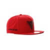 Dainese Speed Demon Veloce 9Fifty Snapback Cap Red One Size - Red snapback cap, one size, by Dainese
