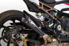 GP19 Black Slip On Exhaust - For 20-23 BMW S1000RR