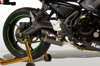 Carbon Fiber Stainless Full Exhaust - For 17-23 Kawasaki Ninja 650/Z650