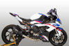 GP19 Black Full Exhaust - For 20-23 BMW S1000RR