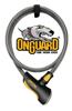 OnGuard Akita 10' 12mm Double Bolt Lock for Motorcycle Scooter ATV Bicycle