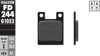 Bicycle Brake Pads Standard Compound - Front or Rear Pads