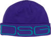 DSG Logo Beanie Ultra Violet Womens - Ultra Violet womens beanie from DSG
