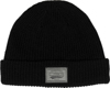 DSG Cap Knit Beanie Black Womens - Warm knit beanie for women in black