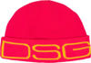 DSG Logo Beanie Hot Pink Womens - Hot pink DSG womens beanie