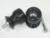 Black Swing Arm Sliders - For Most Sportbikes w/ 8MM Mounts