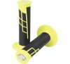 Clamp On 1/2 Waffle Grip System - Neon Yellow & Black