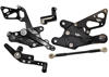 Black Adjustable Rearsets - For 08+ Honda CBR1000RR Black Adjustable Rearsets - For 08+ Honda CBR1000RR