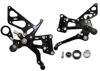 Black Adjustable Rearsets - For 10-14 BMW S1000RR / HP4 Black Adjustable Rearsets - For 10-14 BMW S1000RR / HP4