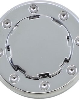 Kuryakyn Vented Flush Mount Gas Cap Chrome Fits Screw-In Tanks '83+