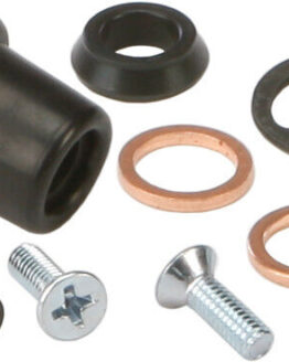 QuadBoss Front Master Cylinder Seal Kit Black Fits 04-13 YFM350R Raptor