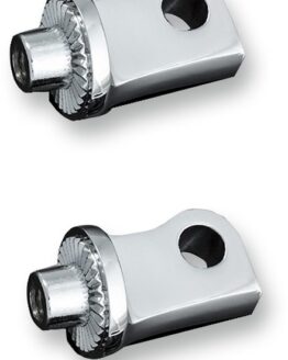 Kuryakyn Splined Peg Adapter Chrome (Pair)