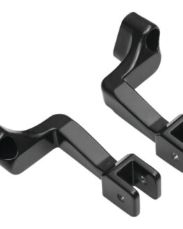 Passenger Peg Mounts Gloss Black by Kuryakyn Fits Indian Models