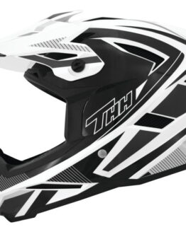 THH Helmets T-42 BMX Acceler Helmet Black/White 2XL