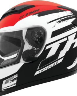 THH TS-80 Impulse Full Face Helmet Black/Red XL