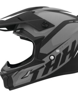 THH T710X Airtech Youth Helmet Black/Grey Medium