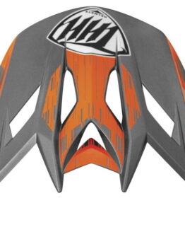 THH T-42 BMX Xtreme Visor Matte Gray/Orange
