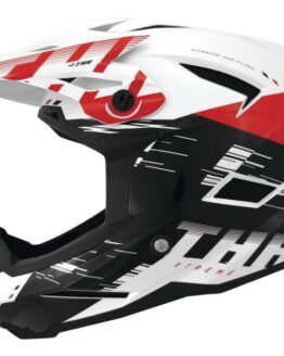 THH T-42 BMX Xtreme Helmet White/Red Large