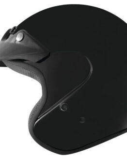 THH T-381 Open Face Helmet Black 2XL