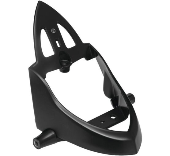 Rear Turn Signal & License Plate Mount Black by Kuryakyn
