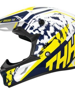 THH T710X Renegade Helmet Yellow/Blue Large