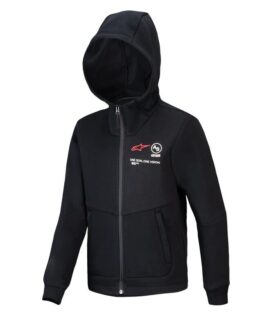 Alpinestars Youth Racer MX Fleece Hoodie Black - Size Large